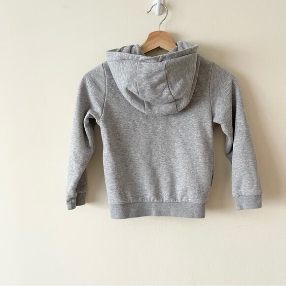 Paul Smith Grey Zip Zebra Logo Hoodie Kids size 8 - Picture 6 of 9